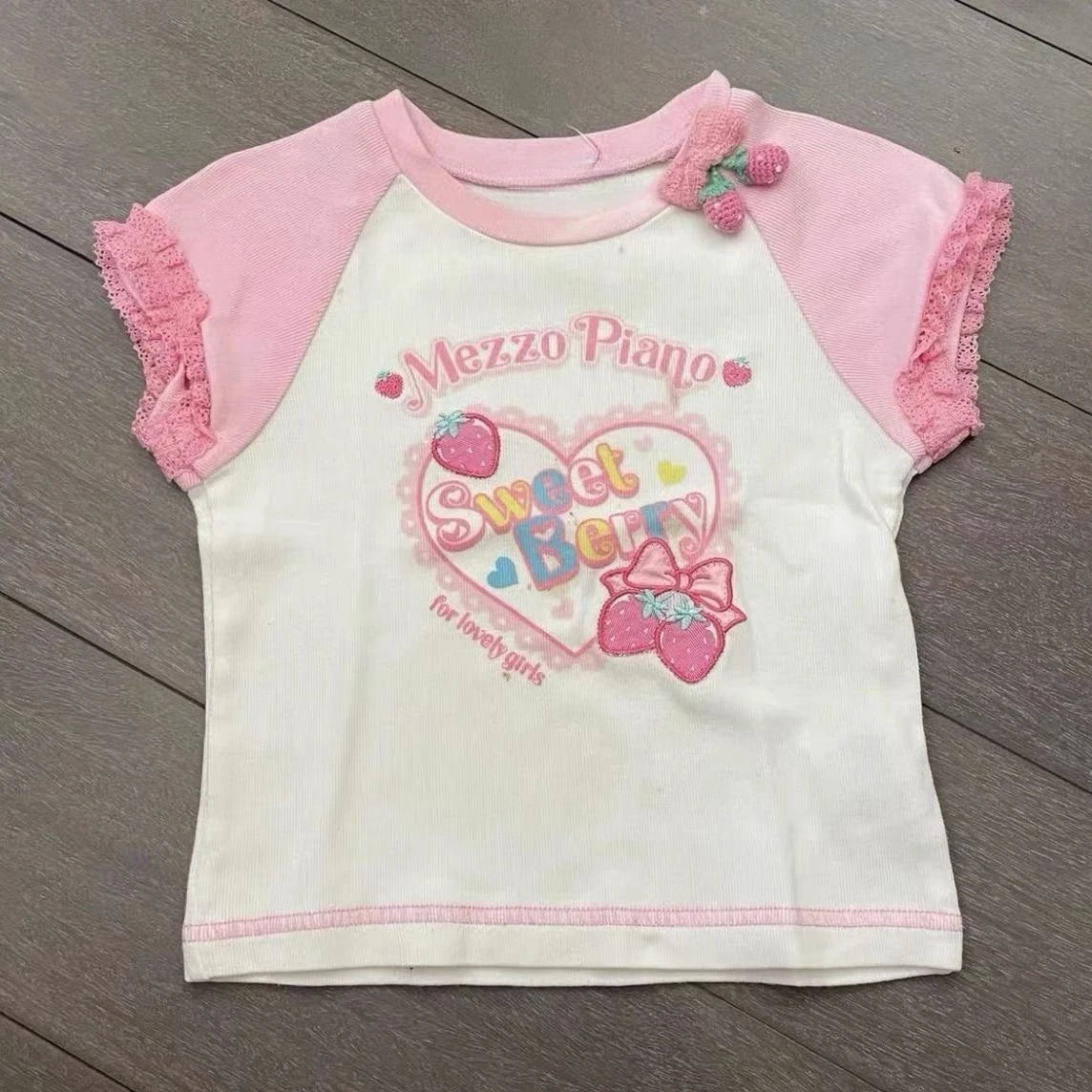 Sweet Kawaii Print Blouse