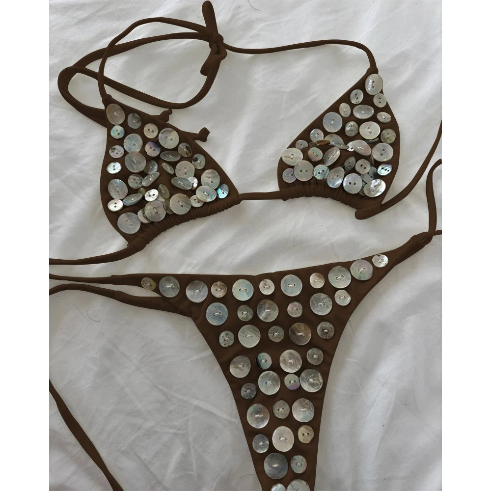 Bikini Push Up con Botones