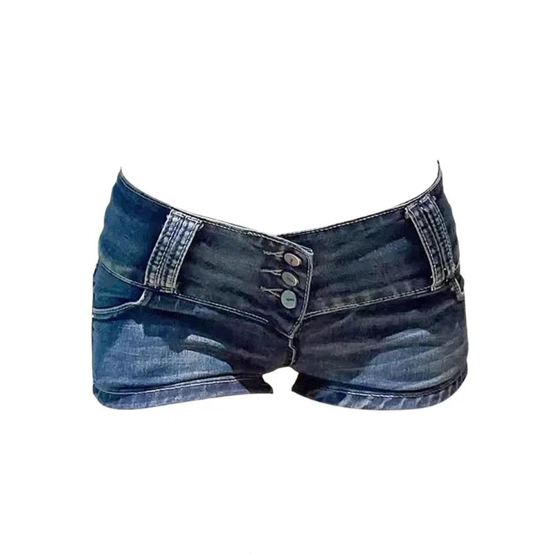 Low Rise Jean Shorts