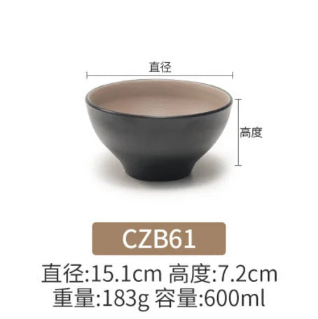 Melamine Japanese Bowl