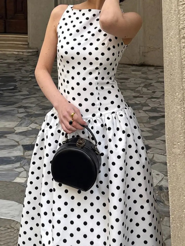 Polka Dot Long Dress