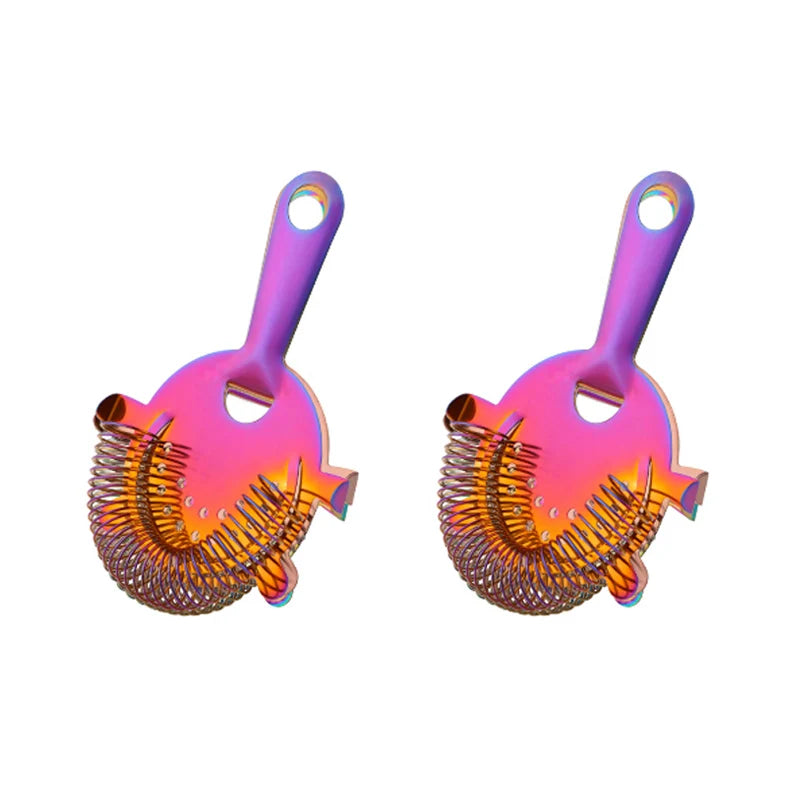 Stainless Steel Rainbow Boston Cocktail Set