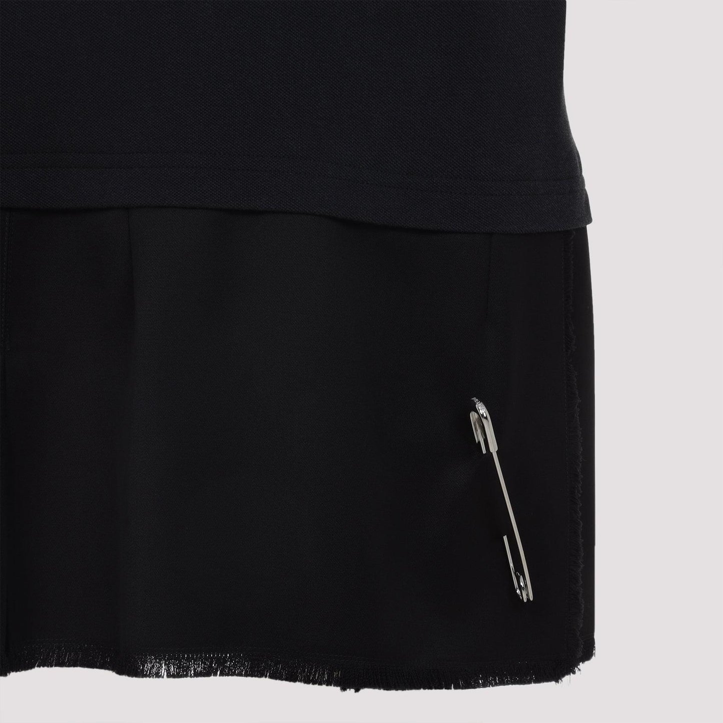 Balenciaga Layered Polo Mini Dress Women