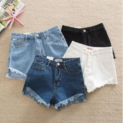 A-Line Denim Shorts