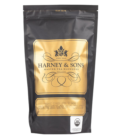 Organic Ginger Lemon, Bag of 50 Sachets