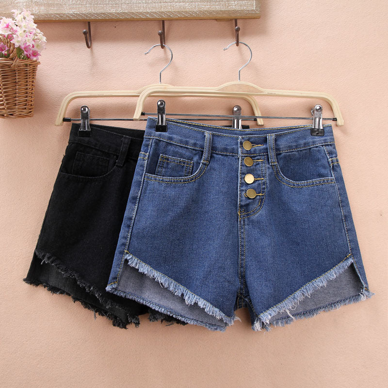 Pantalones cortos de mezclilla estilo A