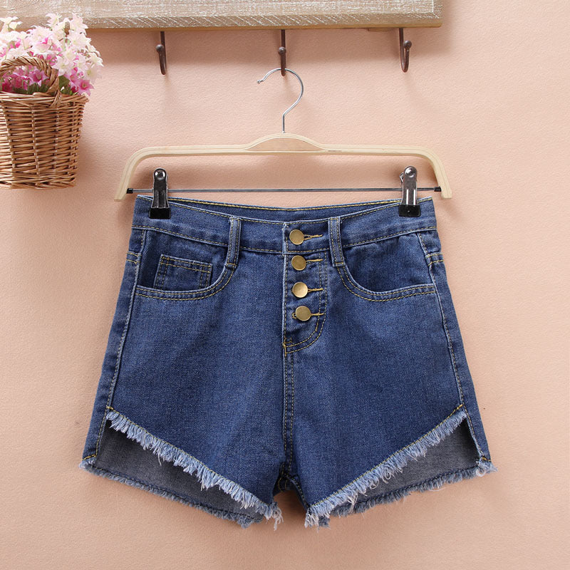 Pantalones cortos de mezclilla estilo A