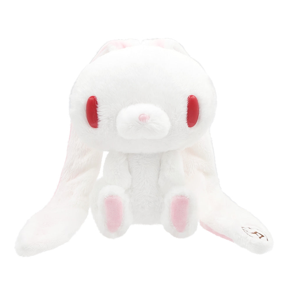 Peluche de Conejo de Usos Múltiples, tamaño de palma, sentado (Blanco)