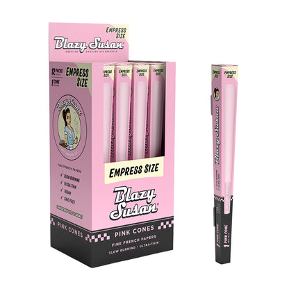 Pink Paper Cones