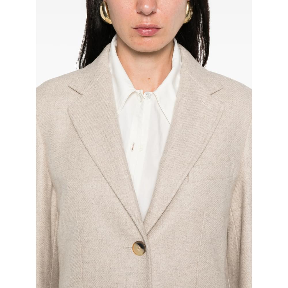 Max Mara Neutrals Jackets - Blazers Women
