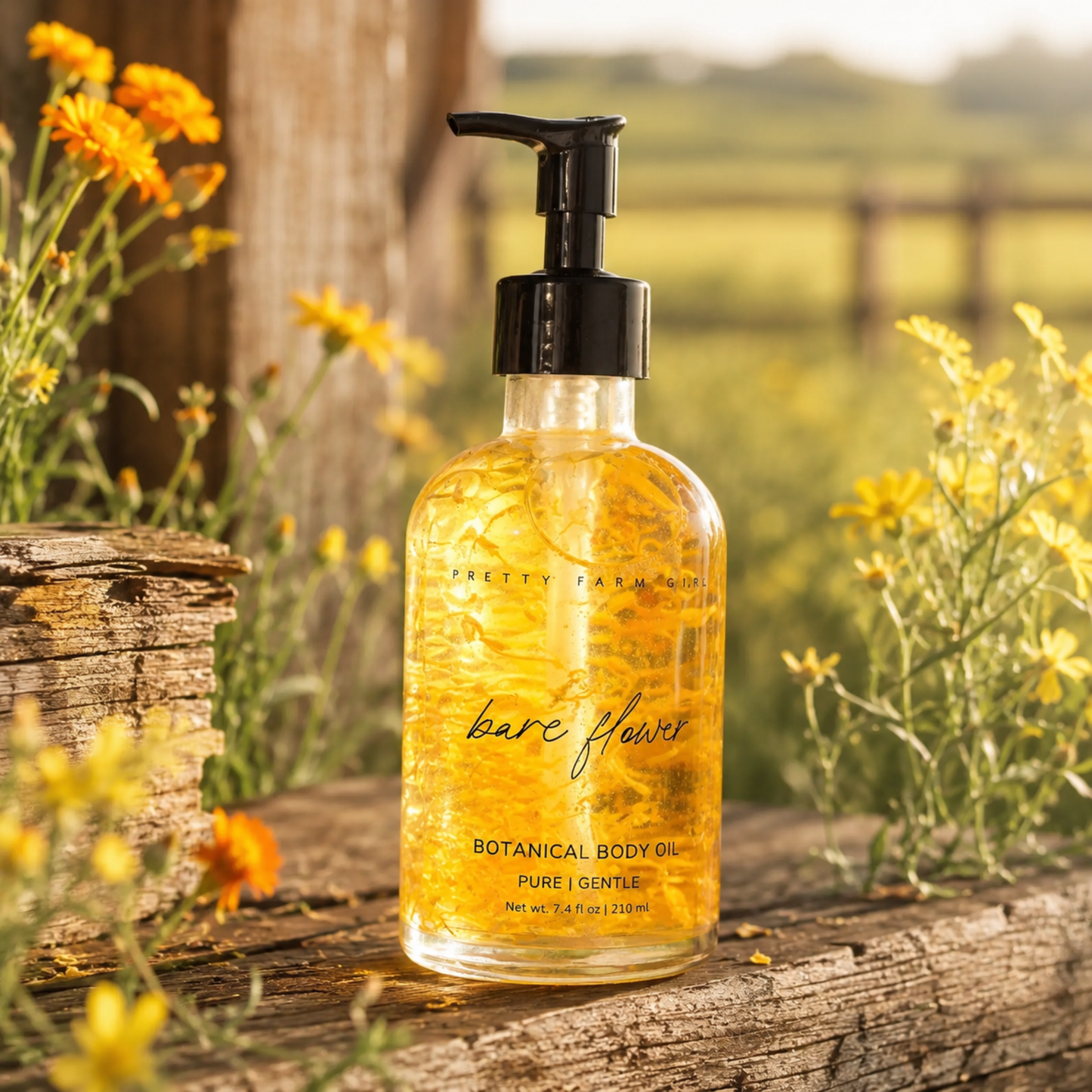 Bare Flower Aceite Corporal Sin Perfume