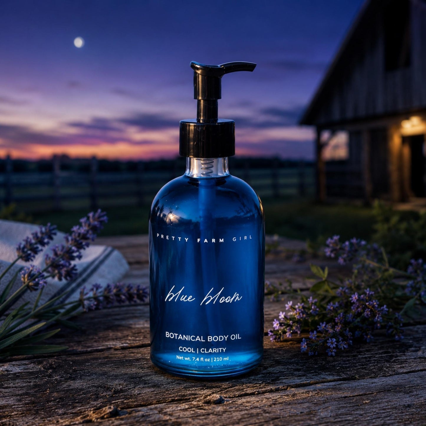 Aceite Corporal Botánico Blue Bloom