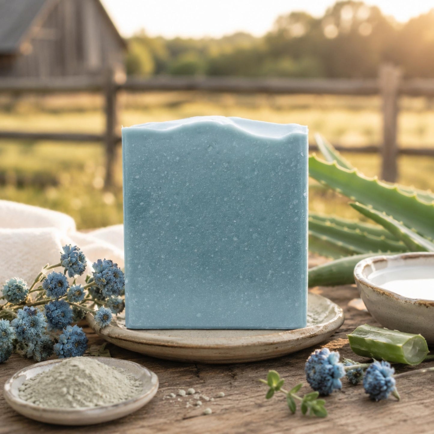 Barra Facial Crema Belleza Azul