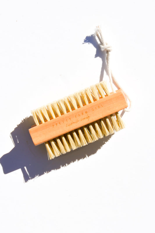 Cepillo de Uñas de Bambú con Cerdas de Sisal