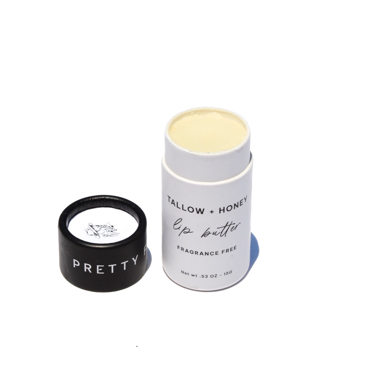 Bálsamo Labial de Sebo y Miel sin Perfume | Tubo de Viaje Ecológico