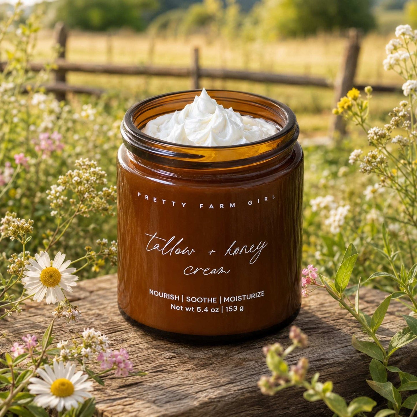 Crema de Sebo + Miel sin Fragancia para Piel Sensible