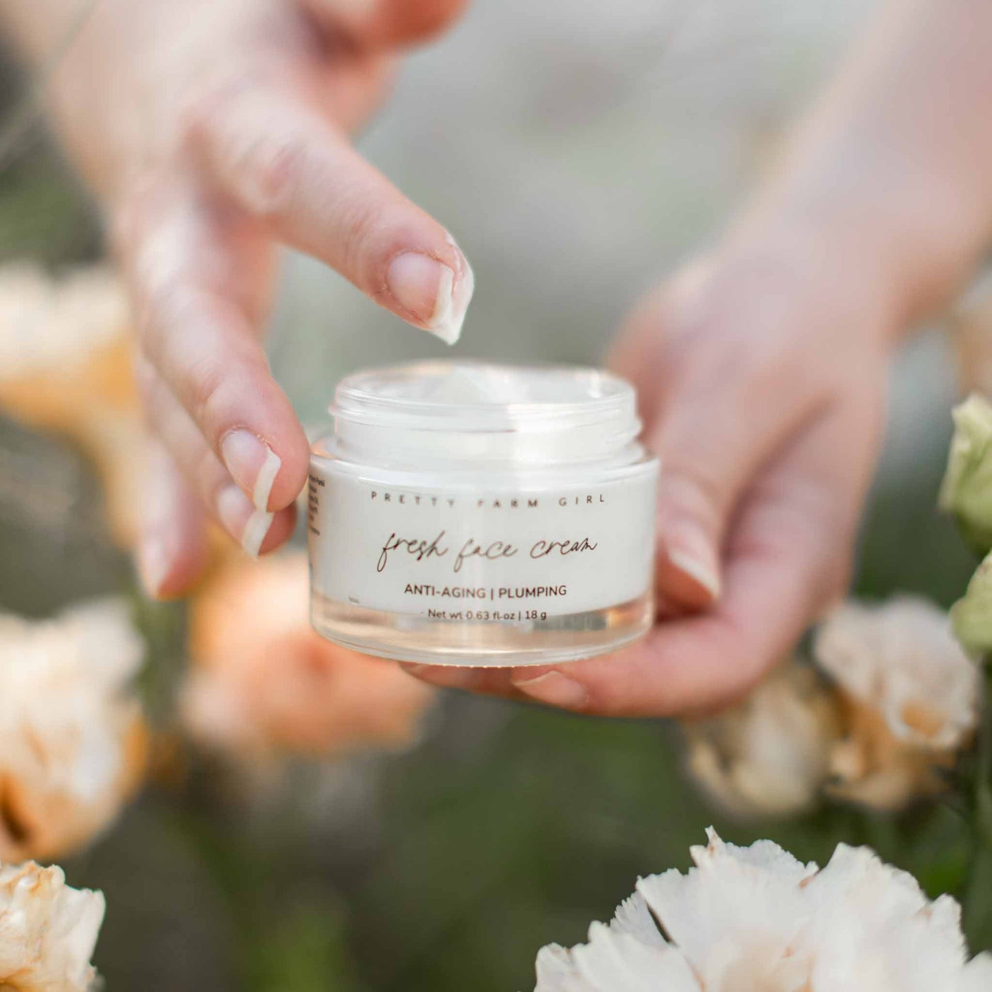 Crema Facial Antiedad Hidratante de Sebo "Fresh Face"