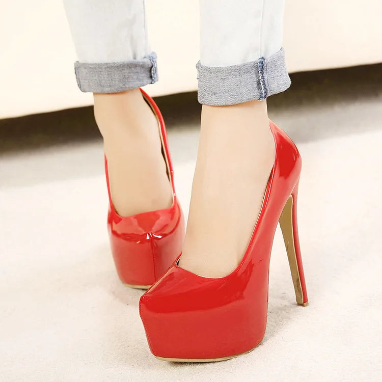 Zapatos de mujer elegantes y sexys de temperamento a la moda, con plataforma impermeable, tacones altos, Zapatos De Mujer, tacones altos para mujer.