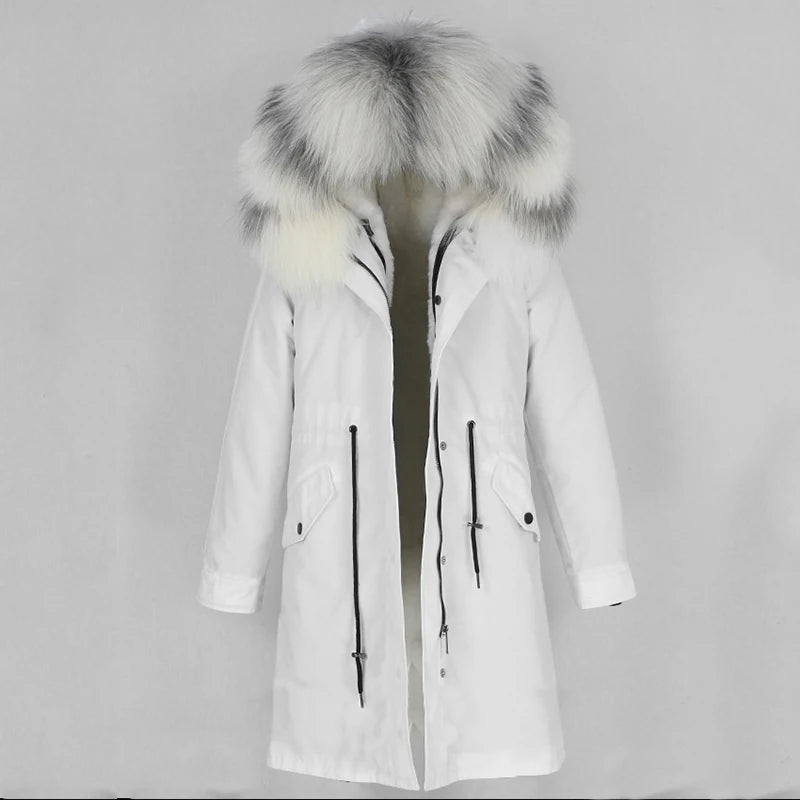X-long Fur Trim Parka