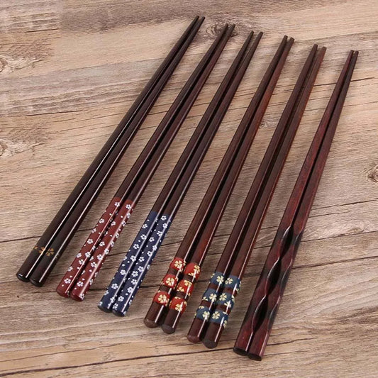 Japanese Style Natural Wooden Chopsticks