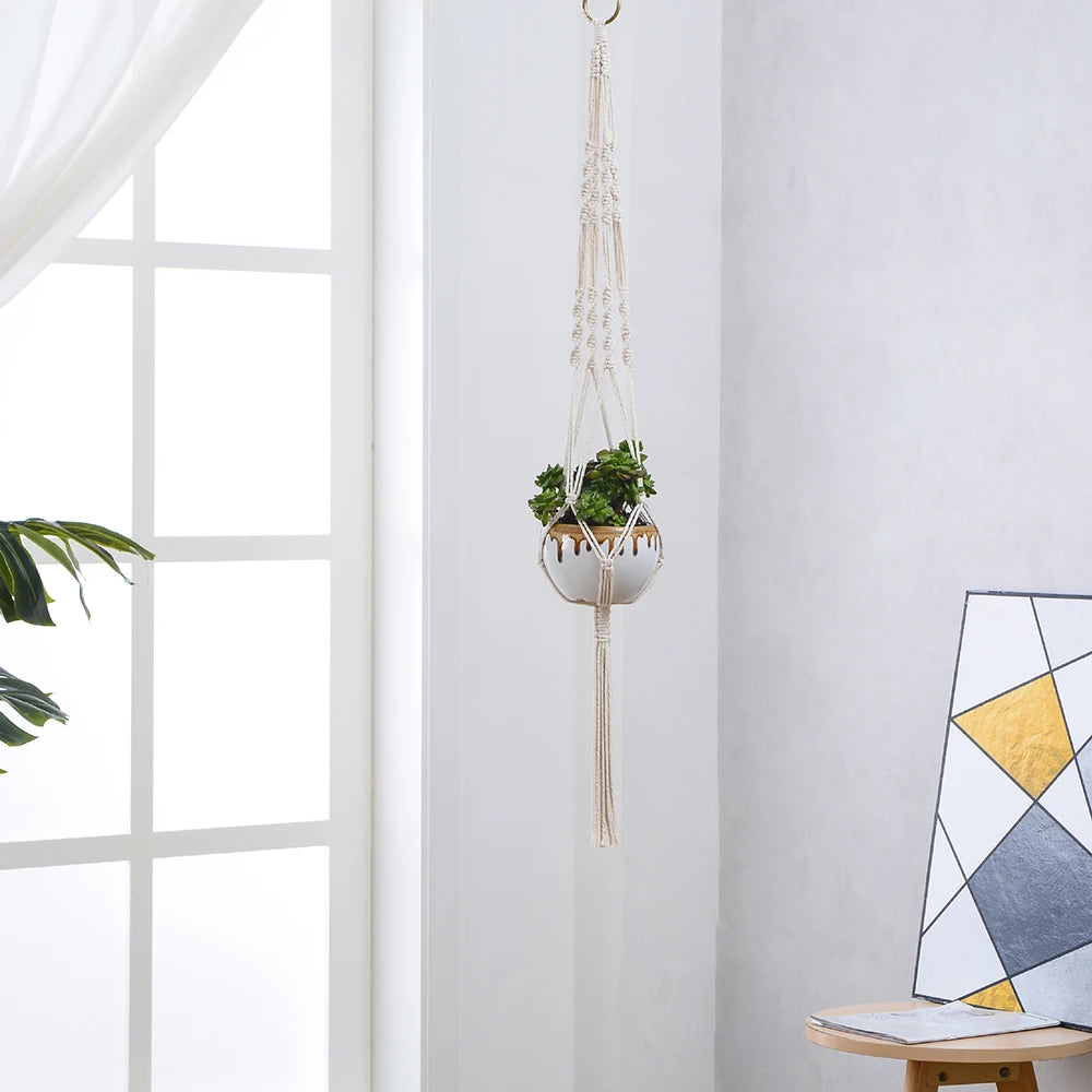 Macrame Plant Hanger Basket