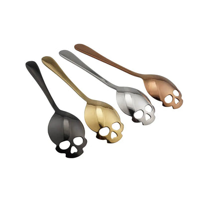 304 Stainless Steel Skull Coffee Spoon