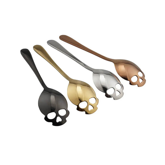 304 Stainless Steel Skull Coffee Spoon