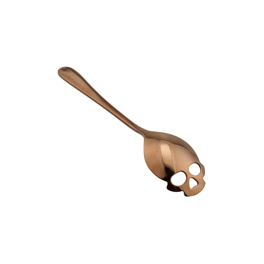 304 Stainless Steel Skull Coffee Spoon