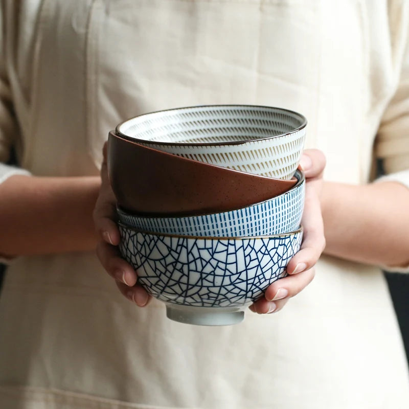 Set of 4pcs Ceramic Bowls