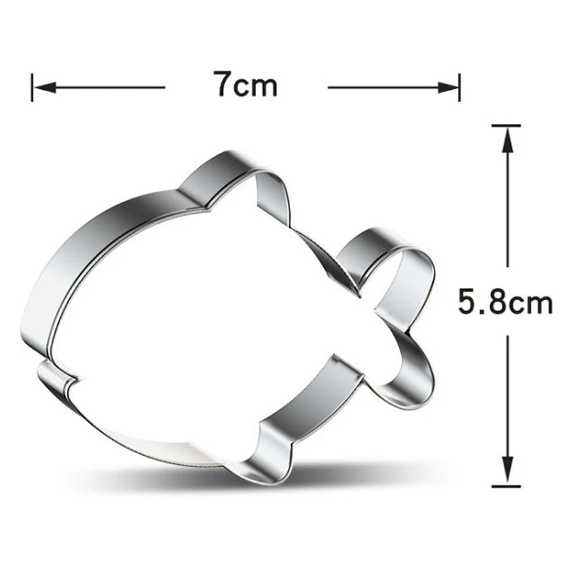Bakery Fish Metal Cookie Cutter