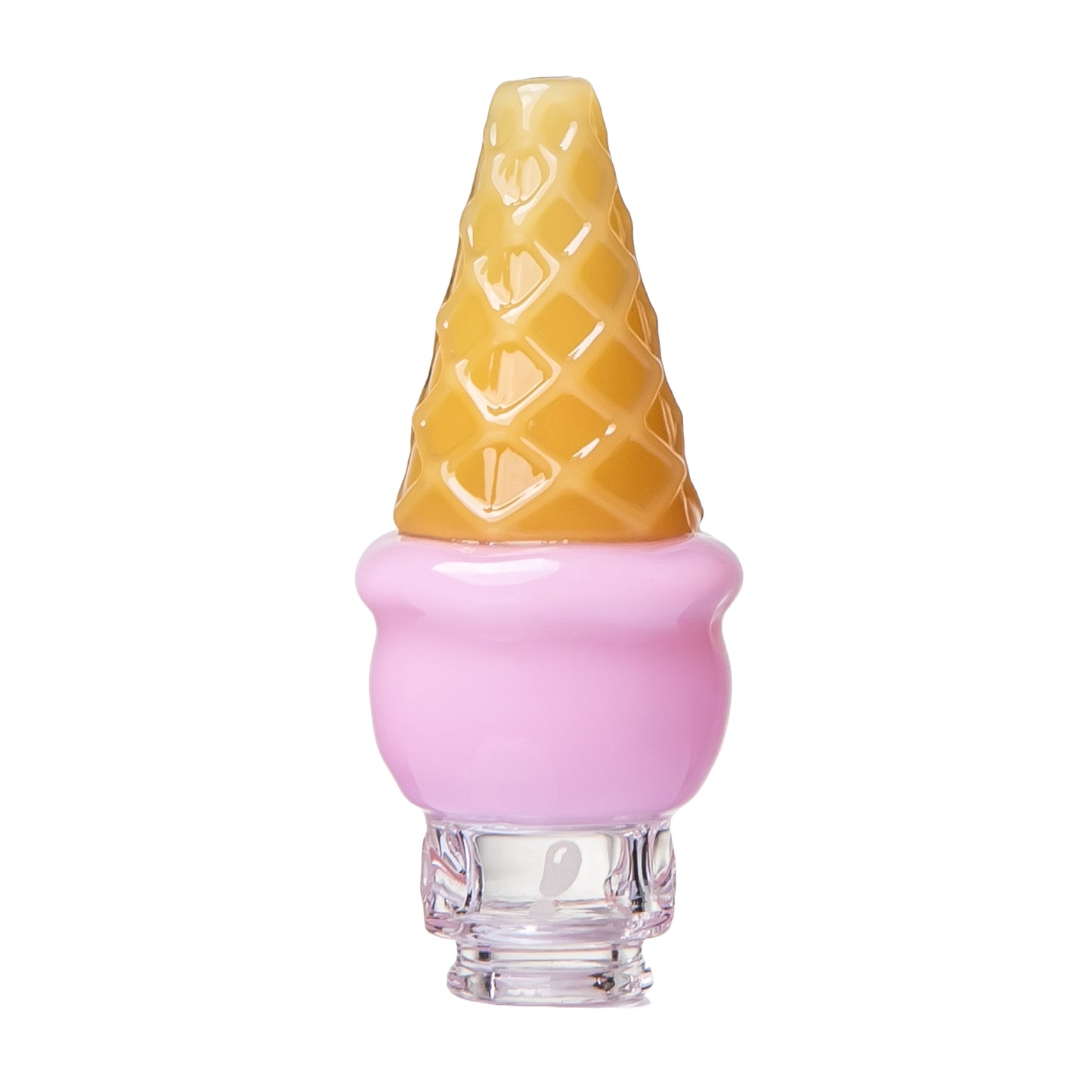 Tapa pivotante para helados