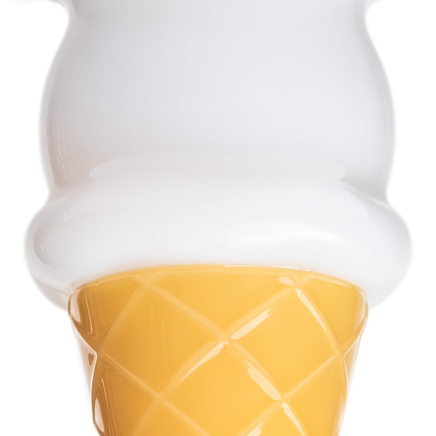 Tapa pivotante para helados