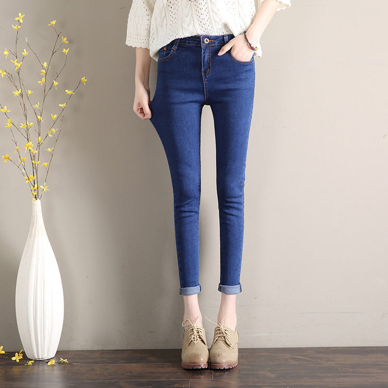 Pantalones elásticos ajustados