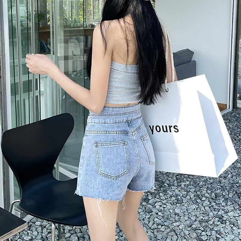 Pantalones cortos de mezclilla