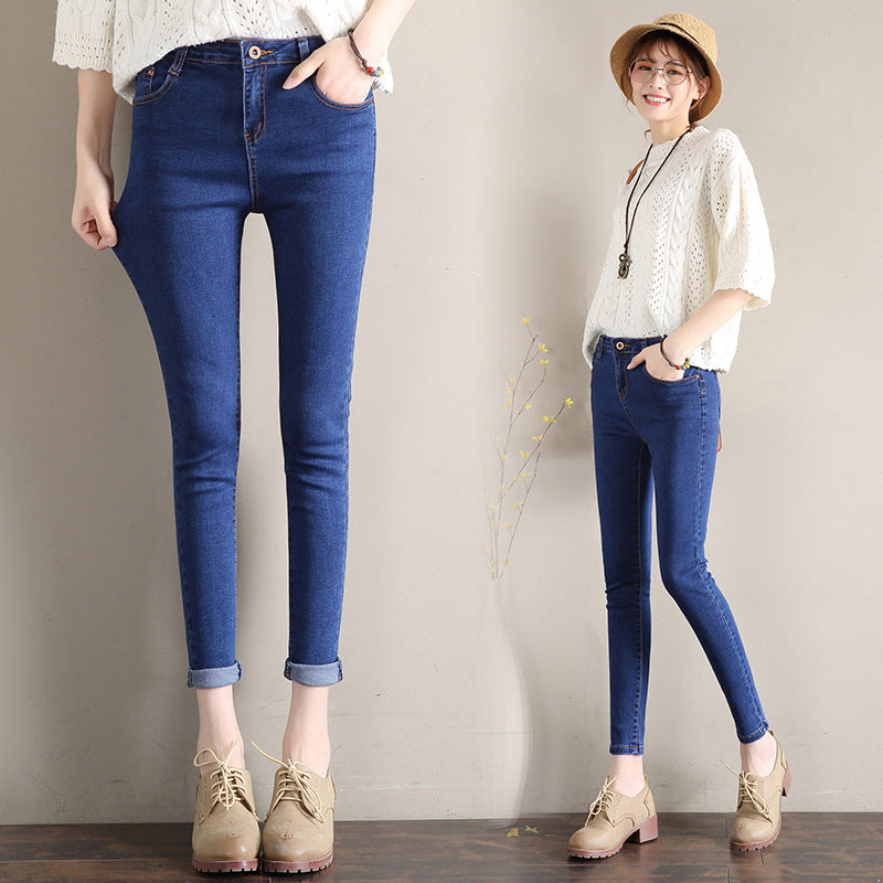 Pantalones elásticos ajustados