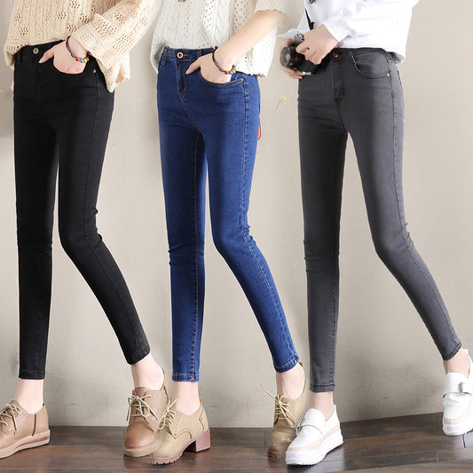 Pantalones elásticos ajustados