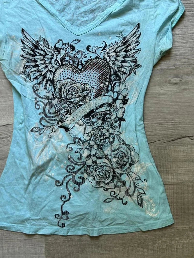 Diamond Printing Tee