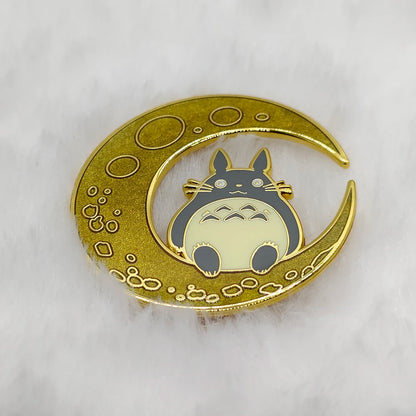 moon totoro brooch