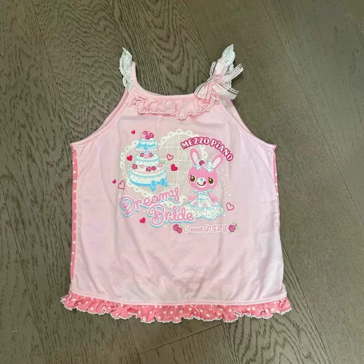 Sweet Kawaii Print Blouse