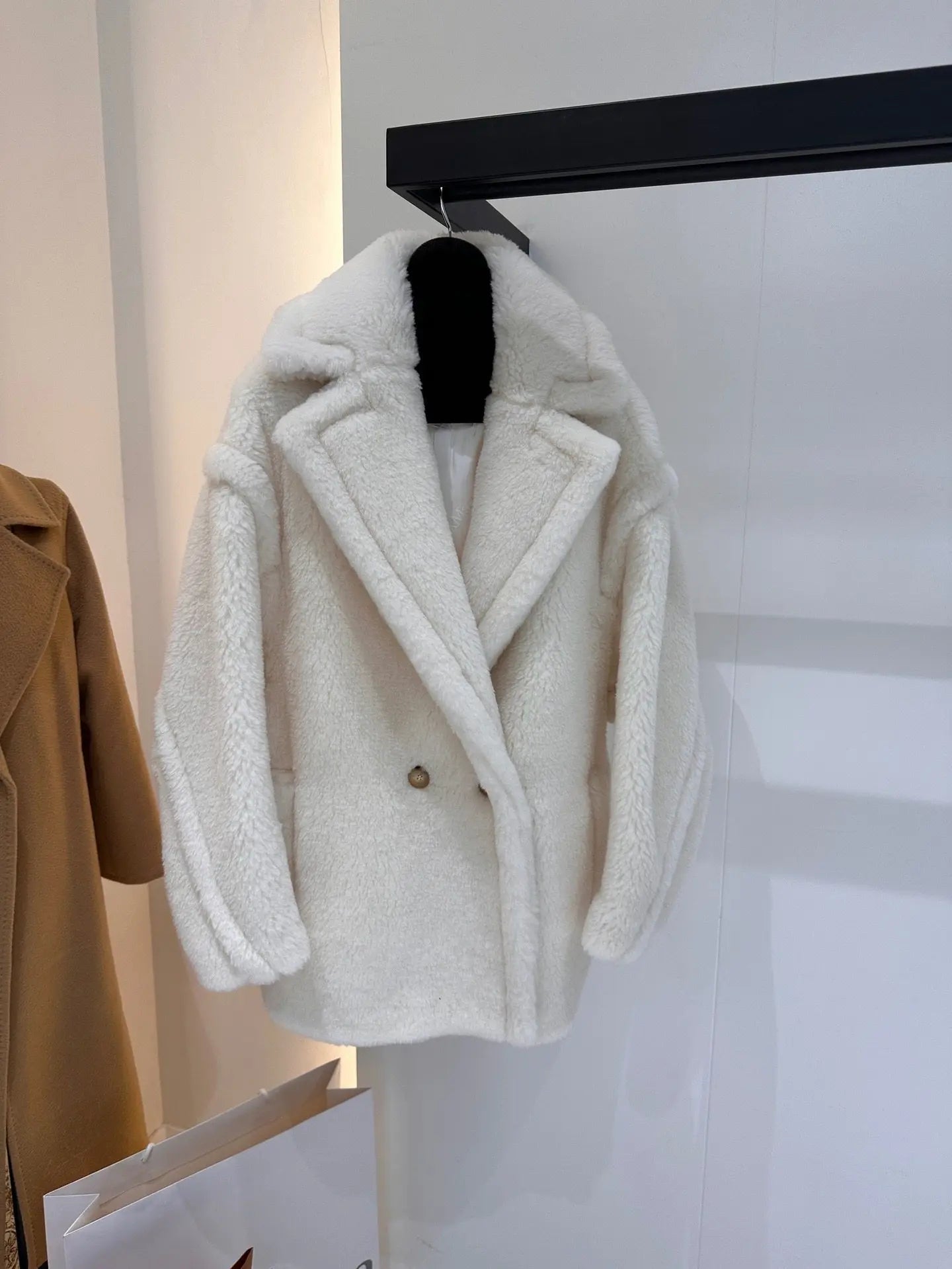 Short Teddy Bear Coat