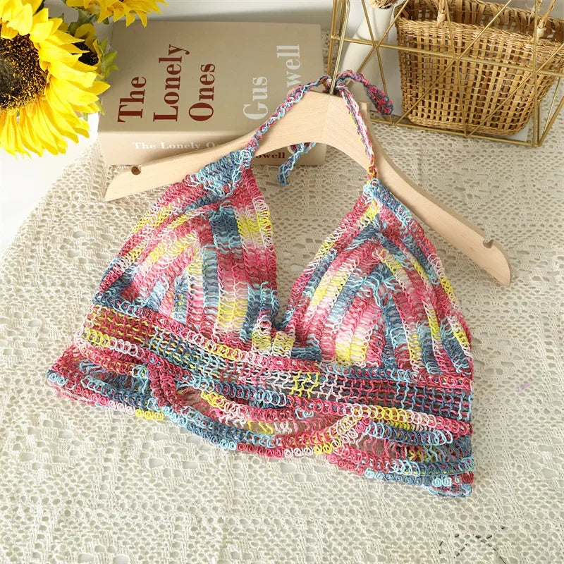 Top de tirantes finos HollowTassel