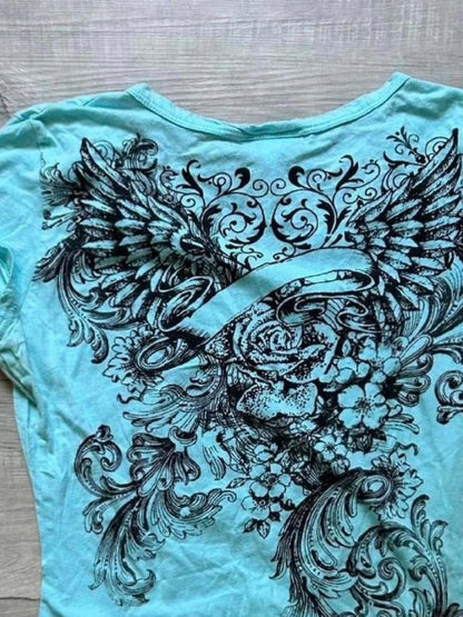 Diamond Printing Tee