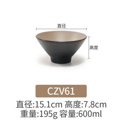Melamine Japanese Bowl