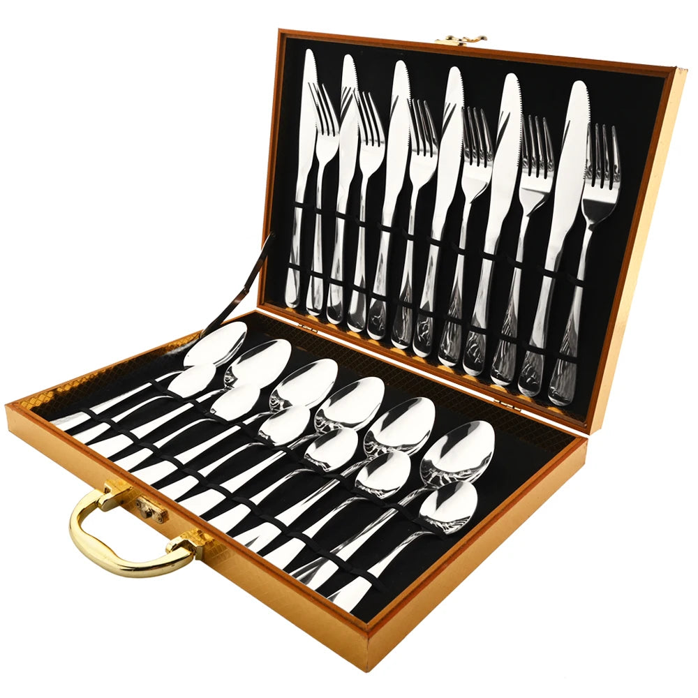 Stainless Steel Tableware Set