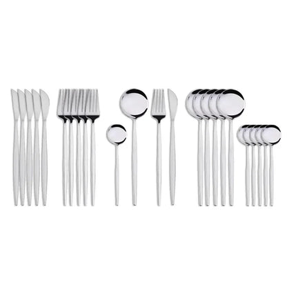 Stainless Steel Dinnerware Set