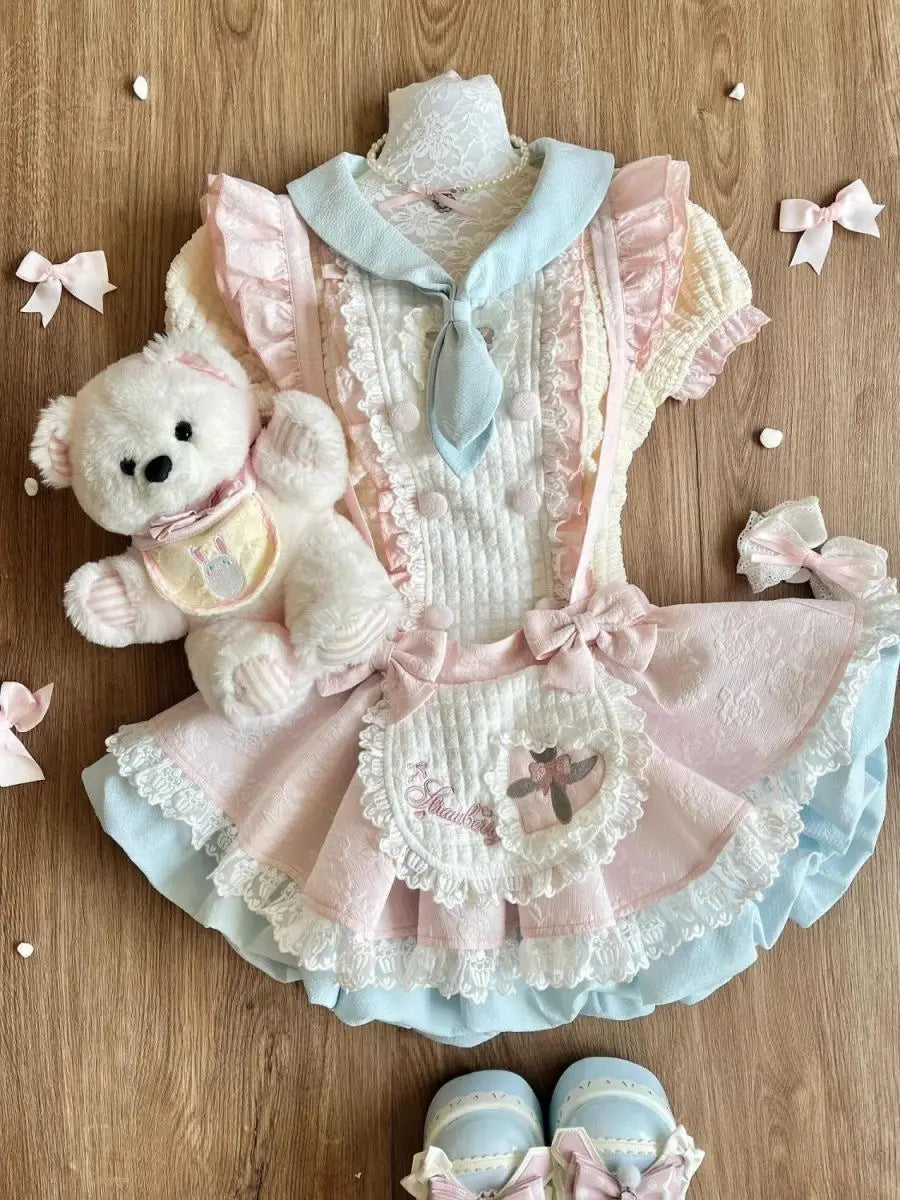 Conjunto casual dulce de dos piezas