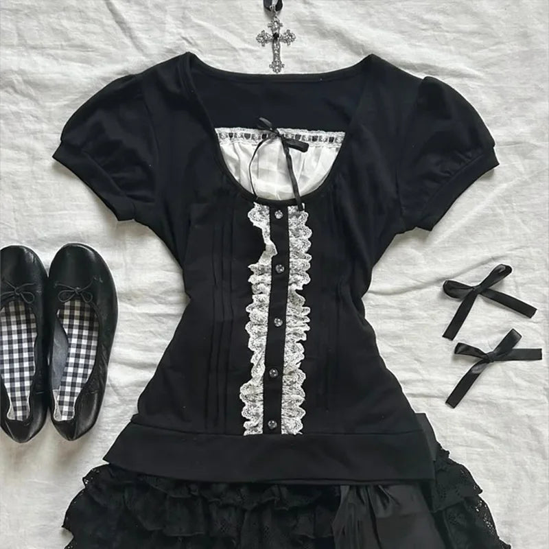 Faux Two-Piece Shirt