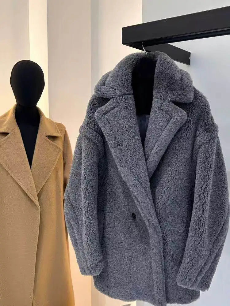 Short Teddy Bear Coat