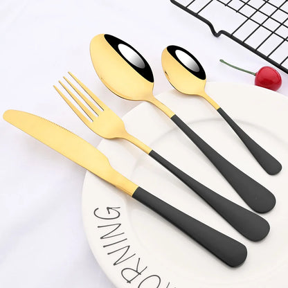 Stainless Steel Tableware Set