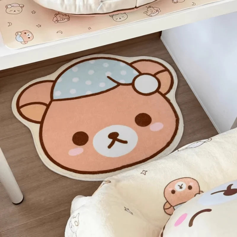 Alfombra de oso de dibujos animados